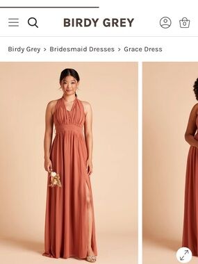 Birdy Grey Grace Convertible Dress in Terracotta